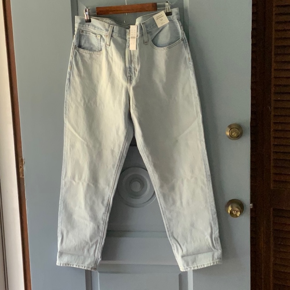 NWT J Crew Slouchy Boyfriend Jeans Size 30 Waterside Wash